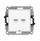 Prizë e dyfishtë kompjuterike Karlik ICON 25IGKBO-2, RJ45 cat 5e, e bardhë matt