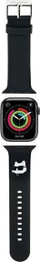 Rrip ore Karl Lagerfeld NFT Choupette, për Apple Watch 38/40/41mm, gome, i zi