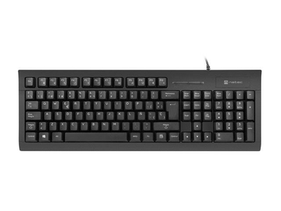 Tastierë Natec Moray, QWERTY, e zezë