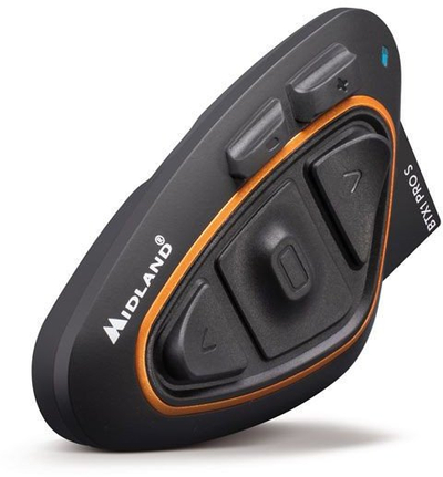 Sistem за комуникација Midland BTX1 Pro S, интерком за мотор, до 800 m, IPX6