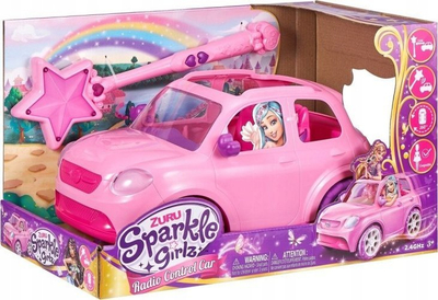 Makinë lodër me telekomandë Zuru Sparkle Girlz, radio kontroll 2.4GHz, për kalamaj 3+, rozë