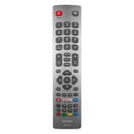 Telekomandë universale Savio RC-19, për TV Sharp, infra të kuqe, gri