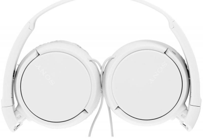 Kufje me kabllo Sony MDR-ZX110AP, mikrofon, kokëmbajtëse, të bardha