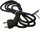 Kabllo lidhëse Emos H05VV-F, 3 x 0.75mm², 2m, e zezë