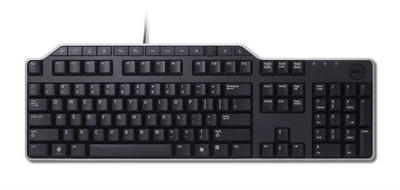 Tastierë Dell KB522, me kabllo USB, membranë, QWERTY, e zezë