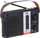 Radio portative Trevi RA 7F25 BT, panel diellor 100mA, e zezë