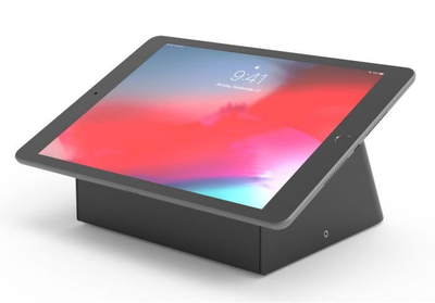 Standi për tablet Compulocks Magnetix Tablet Capsule, me montim magnetik, për tavolinë, ngjyrë e zezë