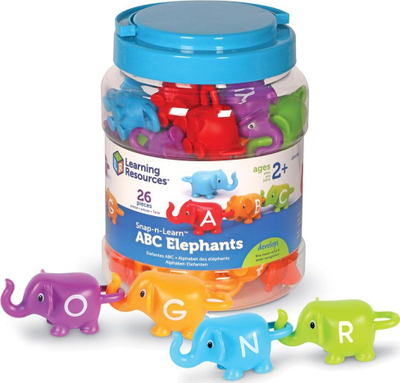 Figurina me shkronja Learning Resources, 26 copë