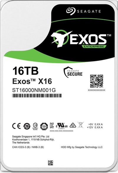 Disk Seagate Exos X16, 16 TB, 3.5''