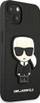 Mbulesë telefoni Karl Lagerfeld KLHCP13SOKPK, për iPhone 13 mini 5.4", hardcase Saffiano, e zezë