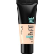 Krem pudër Maybelline Fit Me, Matte+Poreless, no.101, 30ml