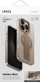 Kapak telefoni Uniq Heldro Max për iPhone 16 Pro 6.3", Magclick, gold taupe