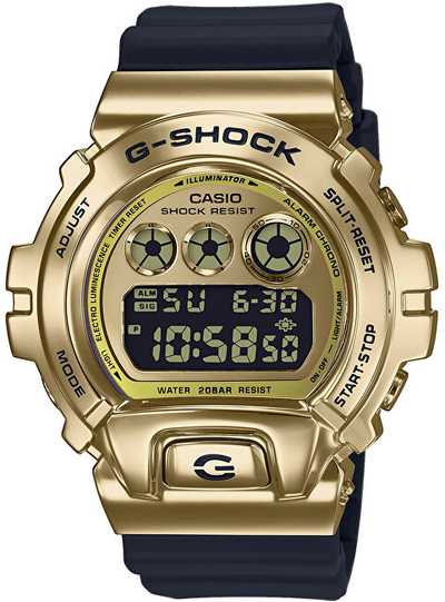 Orë për meshkuj Casio G-SHOCK Original 6900 hCA3866, e zezë