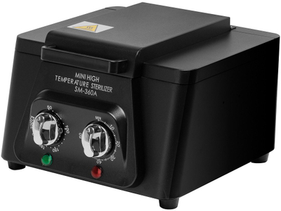 Sterilizator me temperaturë të lartë Activeshop SM-360A, profesional, për vegla metalike, i bardhë