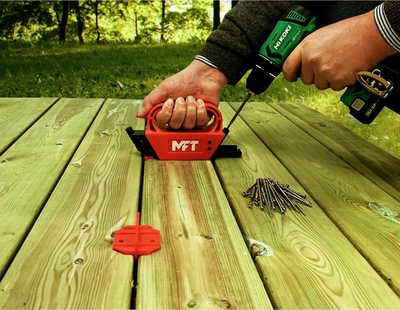 Mjet fiksimi i fshehtë MFT Hidden Deck 2.0, për dërrasa tarrace 110-155 mm, i kuq