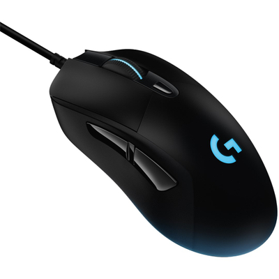 Maus gaming Logitech G403 HERO, 16000 DPI, me kabllo, i zi