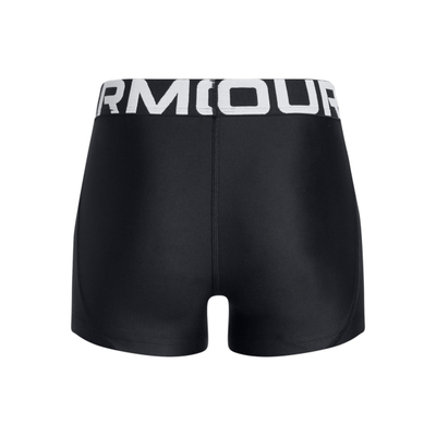 Pantallona të shkurtra sportive Under Armour HeatGear Shorty, për goca, elastike, të zeza