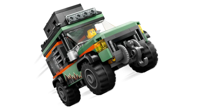 Set LEGO City 4x4 Off Road Pickup Truck 60447, për fëmijë, shumëngjyrësh