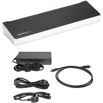 Stacion dokimi StarTech.com USB-C, 4K, 60W PD, gri