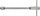 Çelës çezme tip T Yato YT-2997, M3 - M10, 250mm