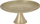 Stendë torte Koopman dekorative, 28 cm, xham, ngjyrë ari