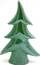 Stolinë dekorative Saska Christmas Decoration, porcelan, 12.5cm, jeshile me perlë