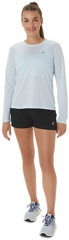 Bluzë vrapi ASICS Core për goca, madhësia XL, blu e çelët