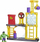 Сет игри Hasbro Marvel Spidey and His Amazing Friends Hulk’s Smash Yard, фигура Халк, над 3 години, повеќебоен