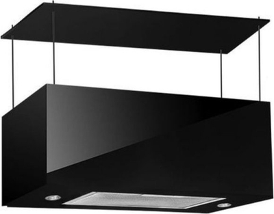 Kapak kuzhine Schlosser Brego Black Diamond 90, 650 m³/h, ndriçim LED, i zi
