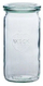 Kavanoz cilindrik WECK, 340 ml, set 6 copë, transparent