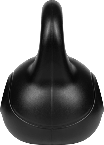 Kettlebell Rebel Active Bituminous, 22 kg, me veshje PVC, i zi