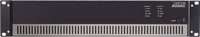 Amplifikator Audac CAP 248, 2 kanale, 100V ELA, i zi