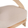 Karrige Donita rattan natyral jastëk i bardhë 67×74×78 cm (HM9838), bardhë