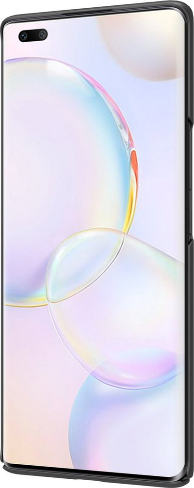 Kapak telefoni Nillkin Super Frosted Shield me këmbëz qëndrimi, për Honor 50 Pro, polikarbonat, i zi