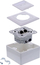 Prizë rrjeti InLine Cat.6A, 2x RJ45, e bardhë