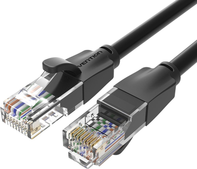 Kabllo rrjeti Vention IBEBD, UTP Cat.6, 0.5m, e zezë
