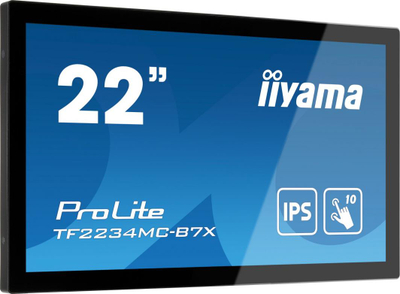 iiyama ProLite TF2234MC-B7X, 22" Монитор, FHD, 60 Hz, Црн