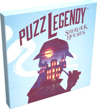 Lojë me letra Lucky Duck Games PuzzLegend Sherlock Holmes, enigëm logjike, për 8+