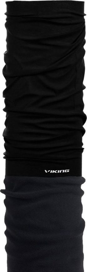 Bandanë Viking Polartec Outside, material fleece, përmasa njëpërdorim, ngjyrë e zezë