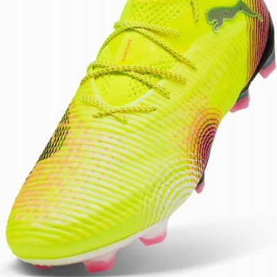 Këpucë futbolli Puma Future 8 Ultimate Low FG M 108361-03, për bar natyral, për burra, të verdha