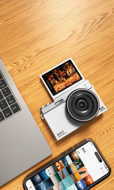 Aparat digjital Xrec C77, 64MP, 4K, i zi