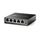 Мрежен свич TP-Link TL-SG105, 5 гигабитни порти, десктоп, црн