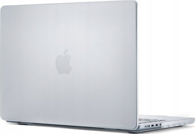Këllëf Pipetto Hardshell Dots për MacBook Pro 14", polikarbonat i tejdukshëm, mat