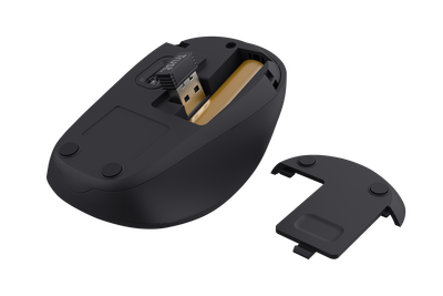 Maus Trust Yvi+, Wireless, Silent, i kaltër/ zi