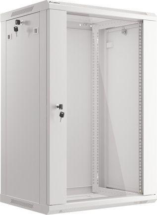 Kabinet për server Lanberg 19" 18U, i bardhë
