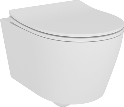 WC murale Lavita Denver, rimless, ulëse soft close, e bardhë