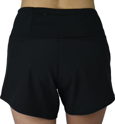 Shorce sportive për femra Inov-8 Train Lite 5, poliestër, të lehta, të zeza