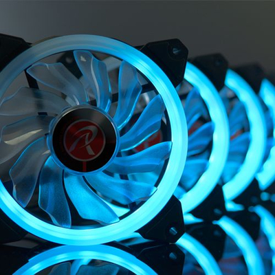 Ventilatorë PC Raijintek Iris 12 RBW ADD, 120mm, set 3 copë me HUB dhe telekomandë, RGB