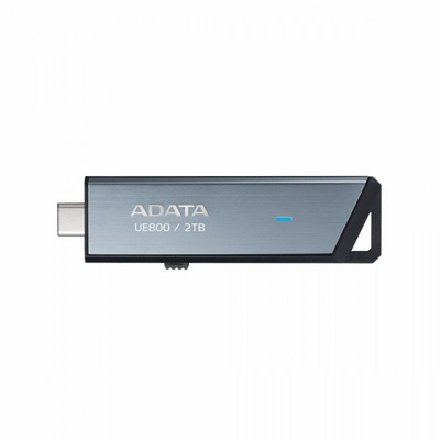 USB ADATA Dashdrive Elite UE800, 2TB, USB Type C, argjendtë