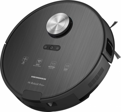 Robot fshesë me korent Heinner HI-RoboX PRO+ HRVC-MAI52DSBK, 4000Pa, Wi-Fi, i zi
